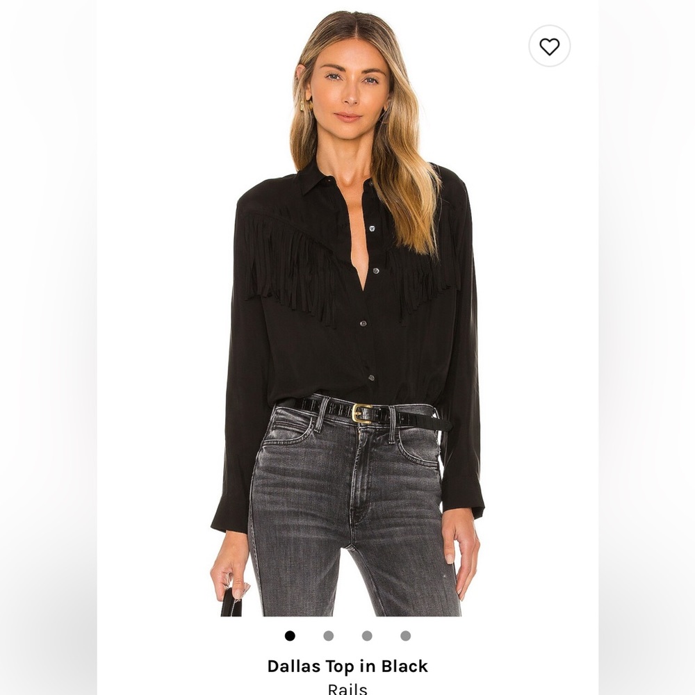 Rails Dallas Fringe Top